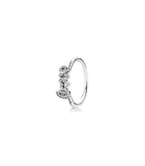 Anillo Love con circonitas