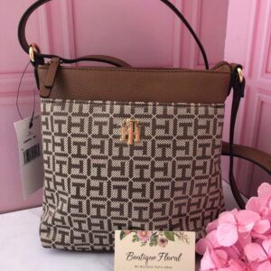 cartera tommy monogram