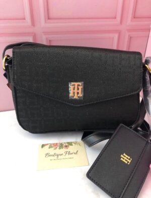 Cartera Cruzada con Monogram TH